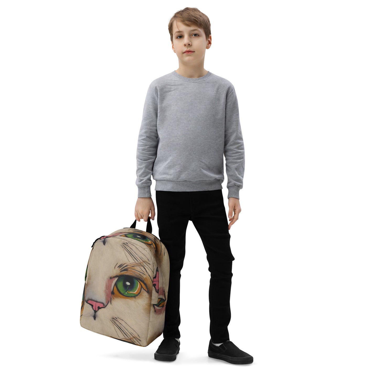 Minimalist Backpack - Emerald Gaze