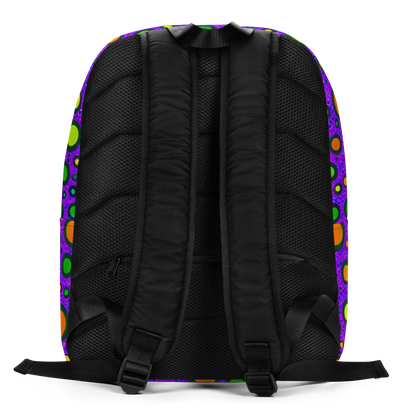 Minimalist Backpack - Luminous Bubbles