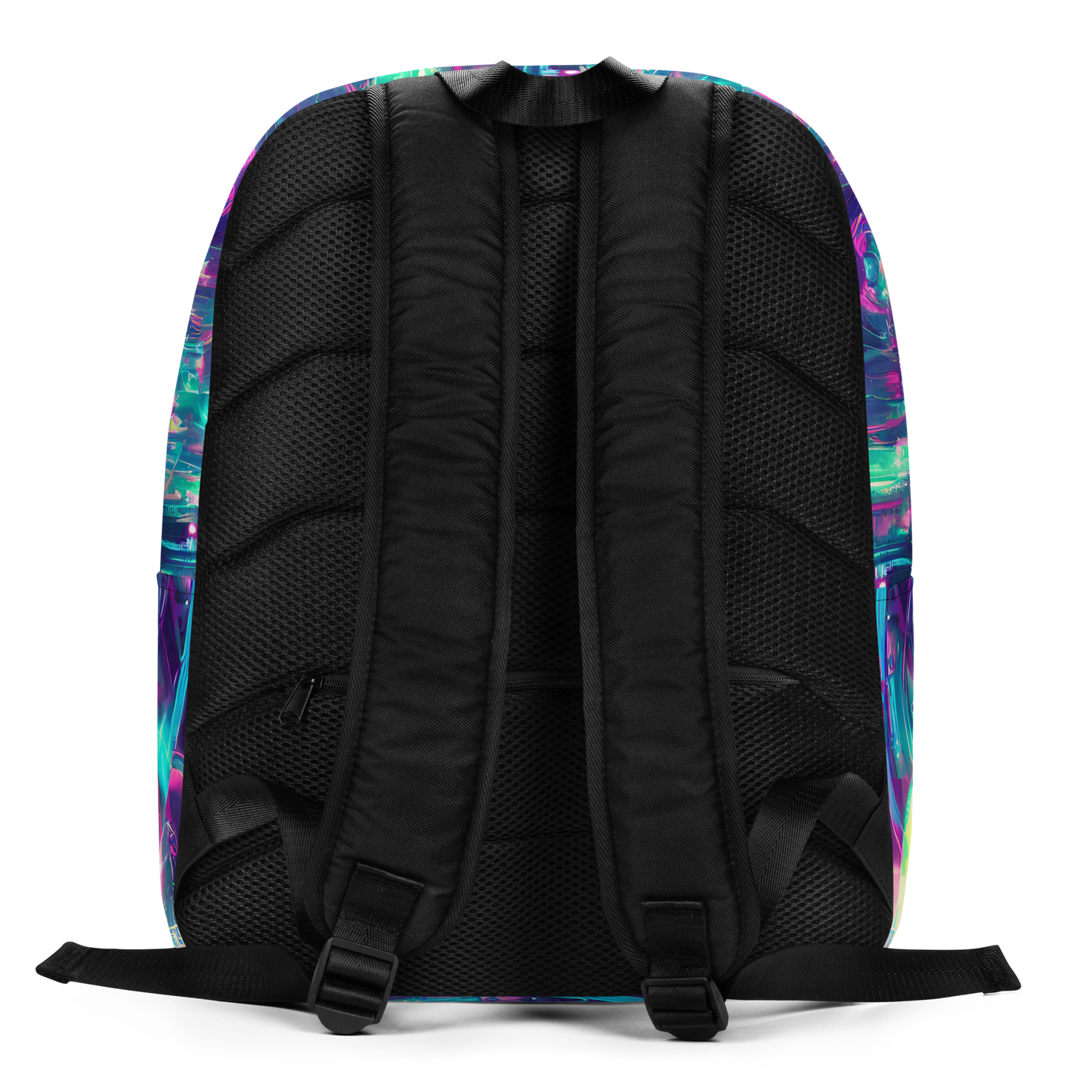 Minimalist Backpack - Synthwave Surge