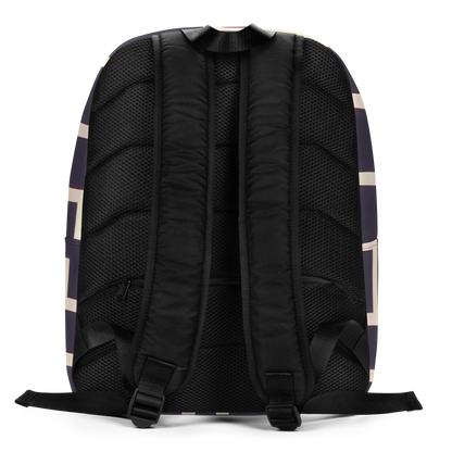 Minimalist Backpack - Gilded Gridlock