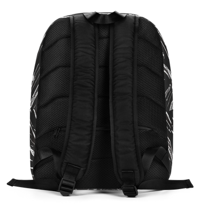 Minimalist Backpack - Silver Swirl