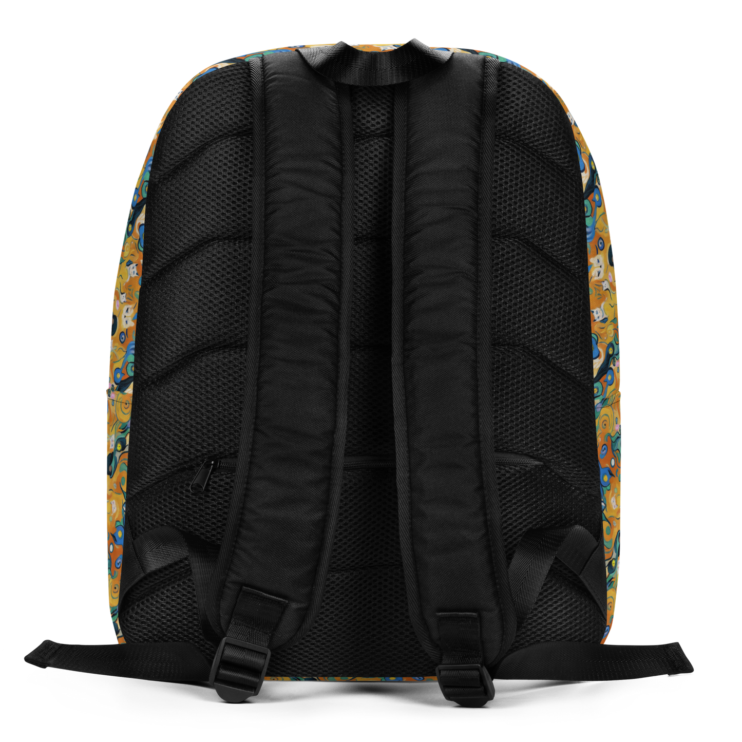 Minimalist Backpack - Whimsical Feline Dance