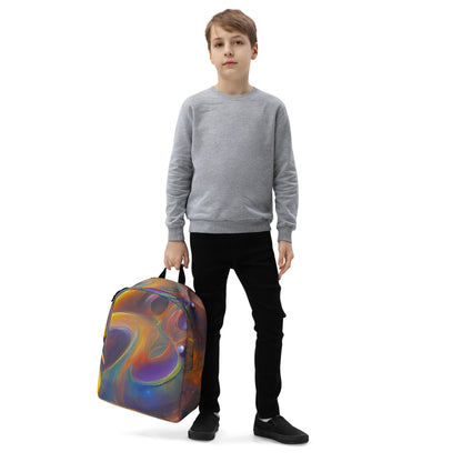 Minimalist Backpack - Pre-Raphaelite Ripple