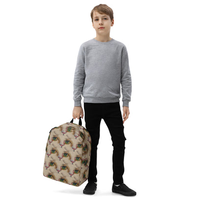 Minimalist Backpack - Emerald Gaze