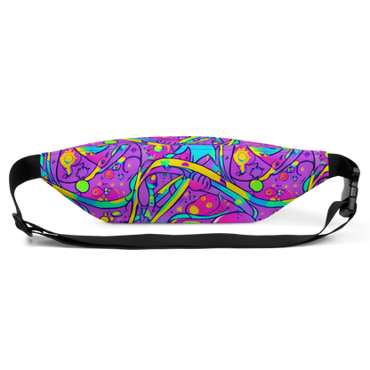 Fanny Pack - Neon Galaxy Whirl