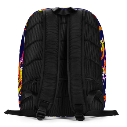 Minimalist Backpack - Neon Currents
