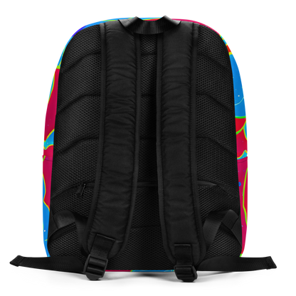 Minimalist Backpack - Electric Bloom