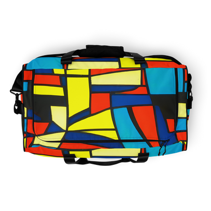Duffle Bag - Neon Fractals