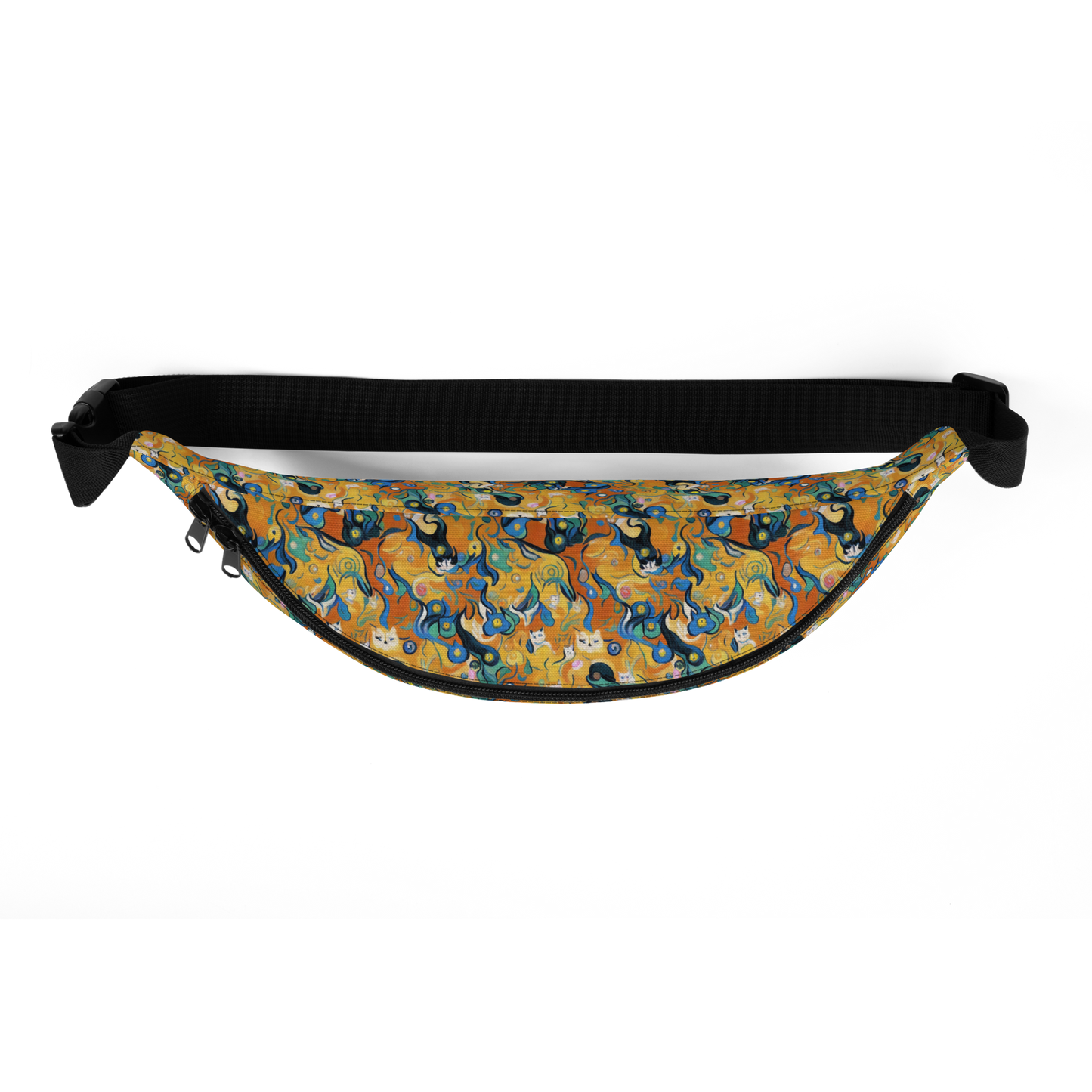 Fanny Pack - Whimsical Feline Dance