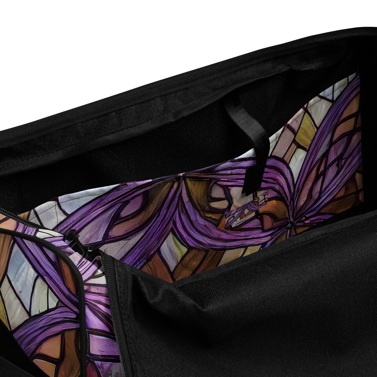 Duffle Bag - Stained Glass Whirl