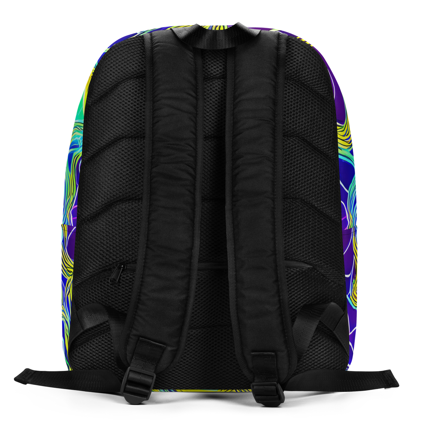 Minimalist Backpack - Neon Jungle Rhapsody