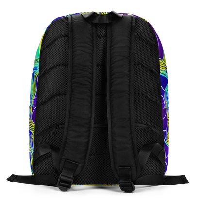 Minimalist Backpack - Neon Jungle Rhapsody