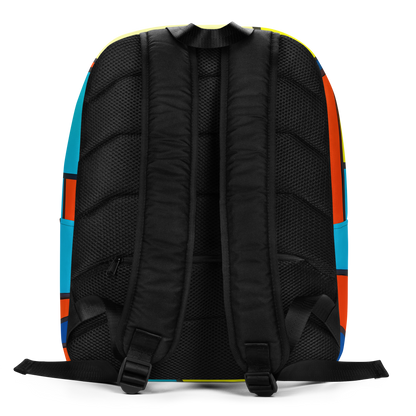 Minimalist Backpack - Neon Fractals