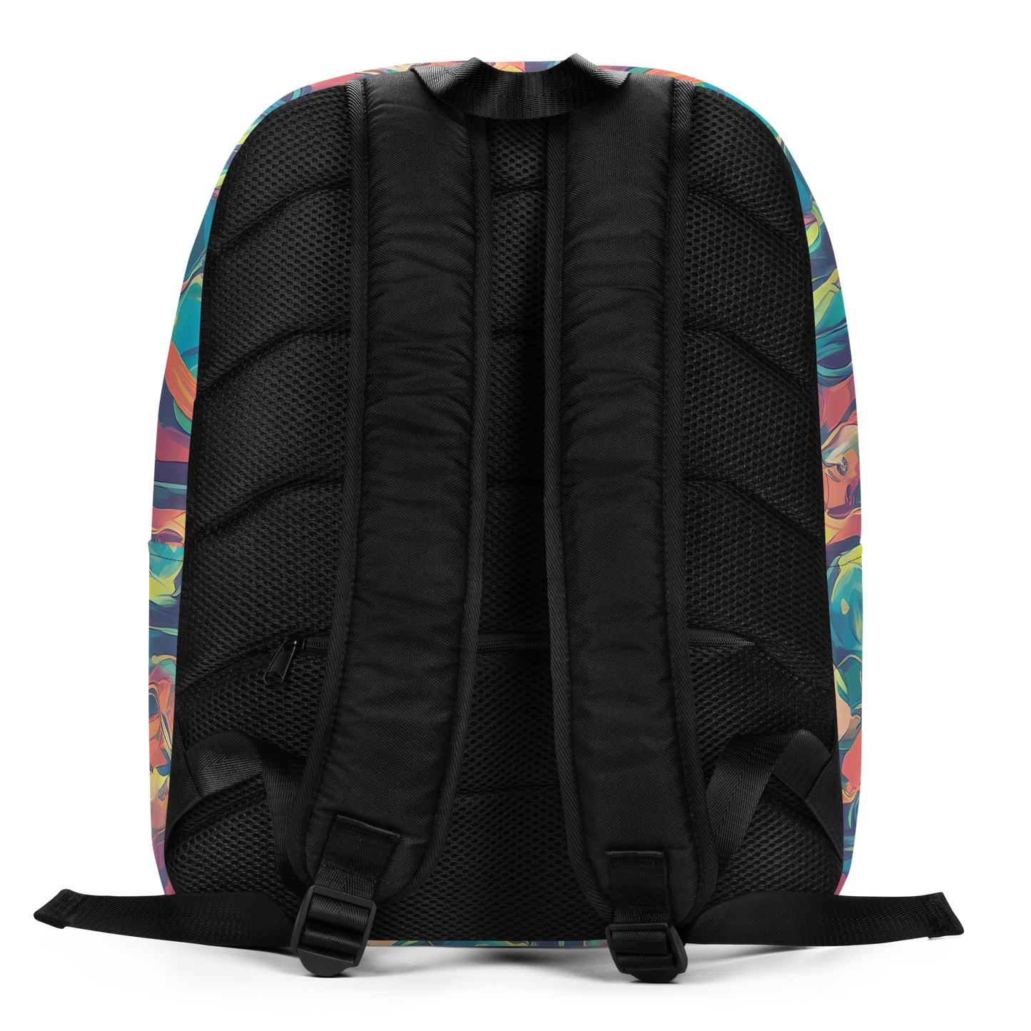 Minimalist Backpack - Neon Aurora