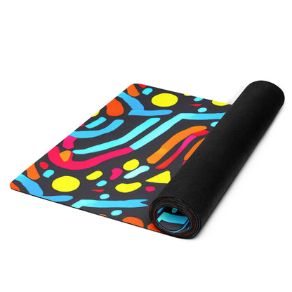 Yoga Mat - Black River