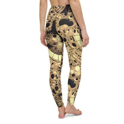 Yoga Leggings - Baroque Orbit