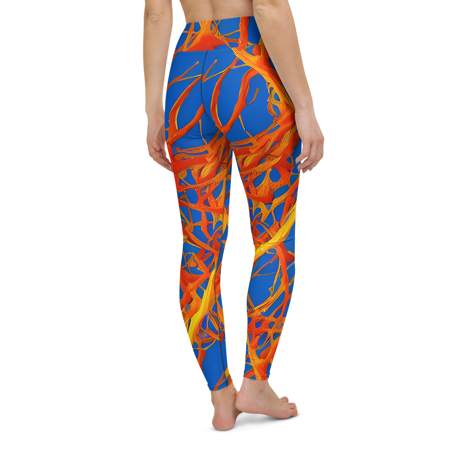 Yoga Leggings - Vivid Plexus