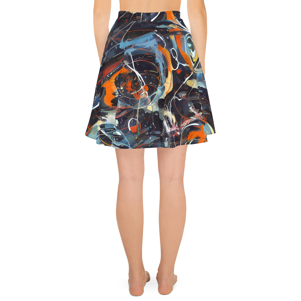 Skater Skirt - Neo-Splash Labyrinth