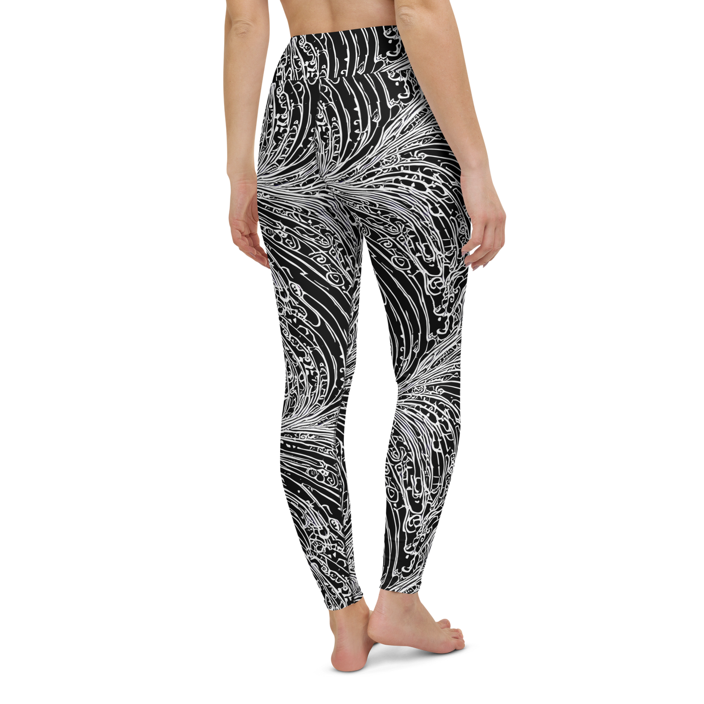 Yoga Leggings - Stellar Tsunami