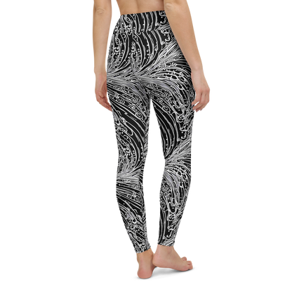 Yoga Leggings - Stellar Tsunami