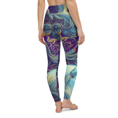 Yoga Leggings - Stellar Waves