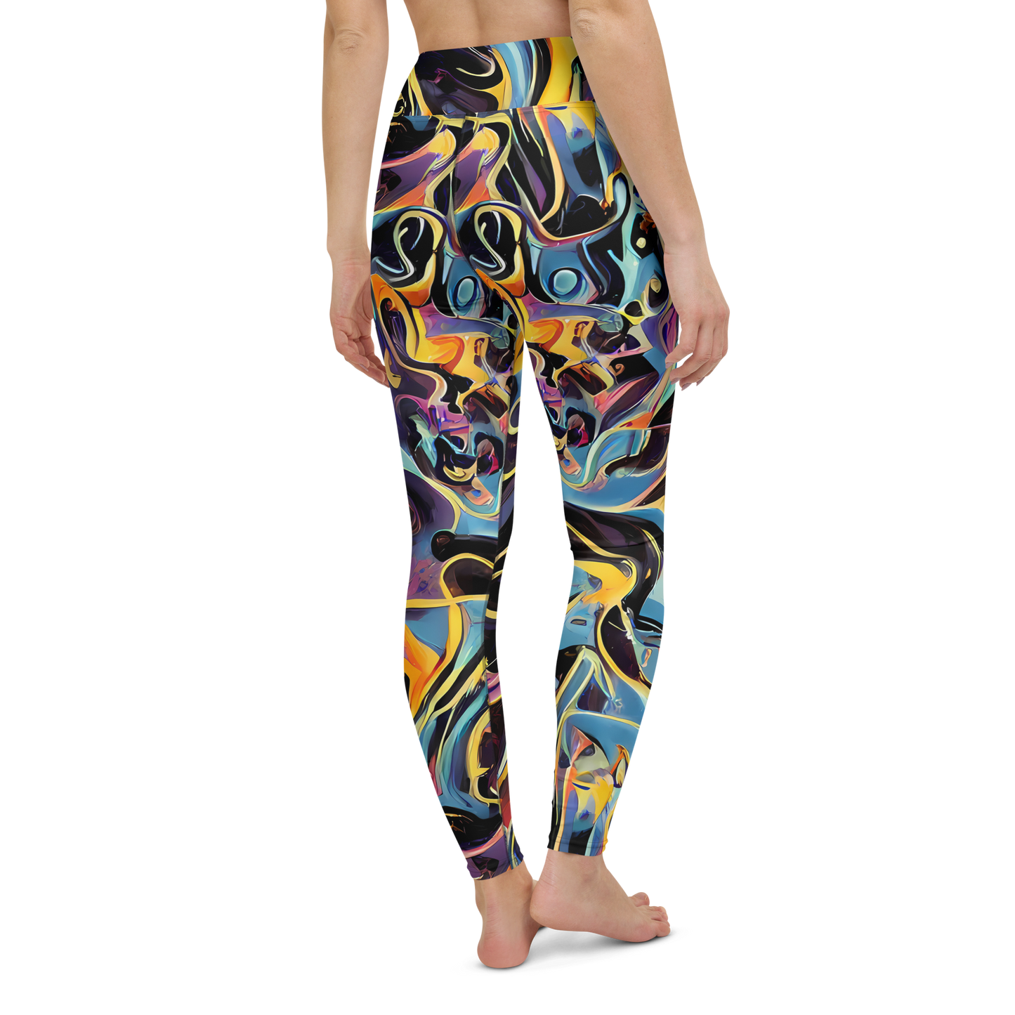 Yoga Leggings - Newtonian Rhapsody