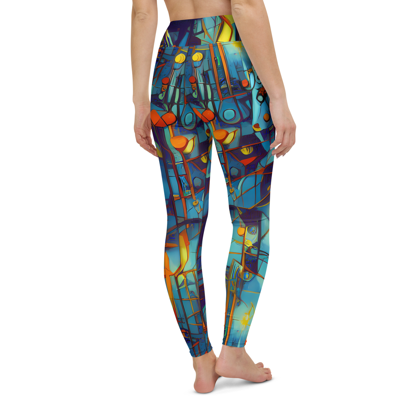 Yoga Leggings - Abstract Eddy