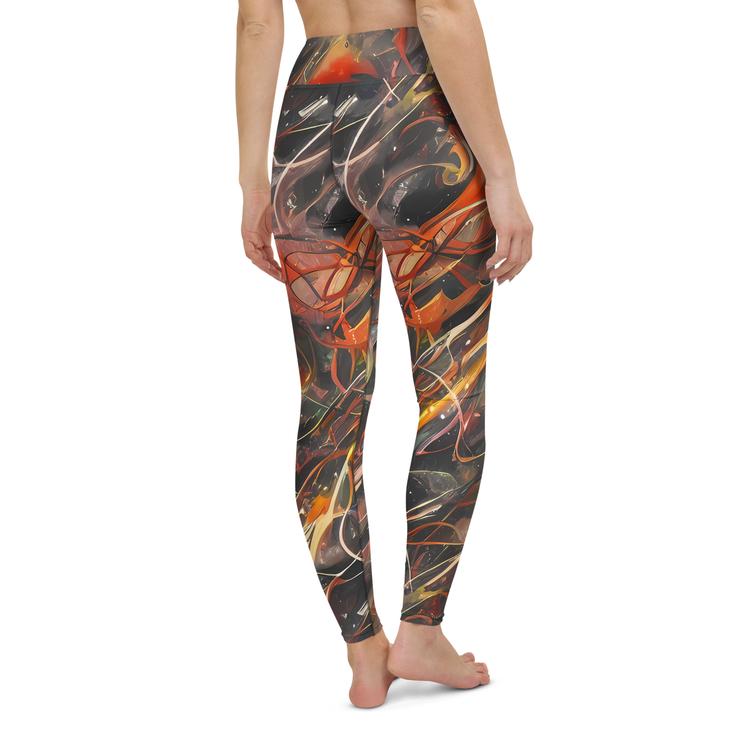 Yoga Leggings - Temporal Vortex