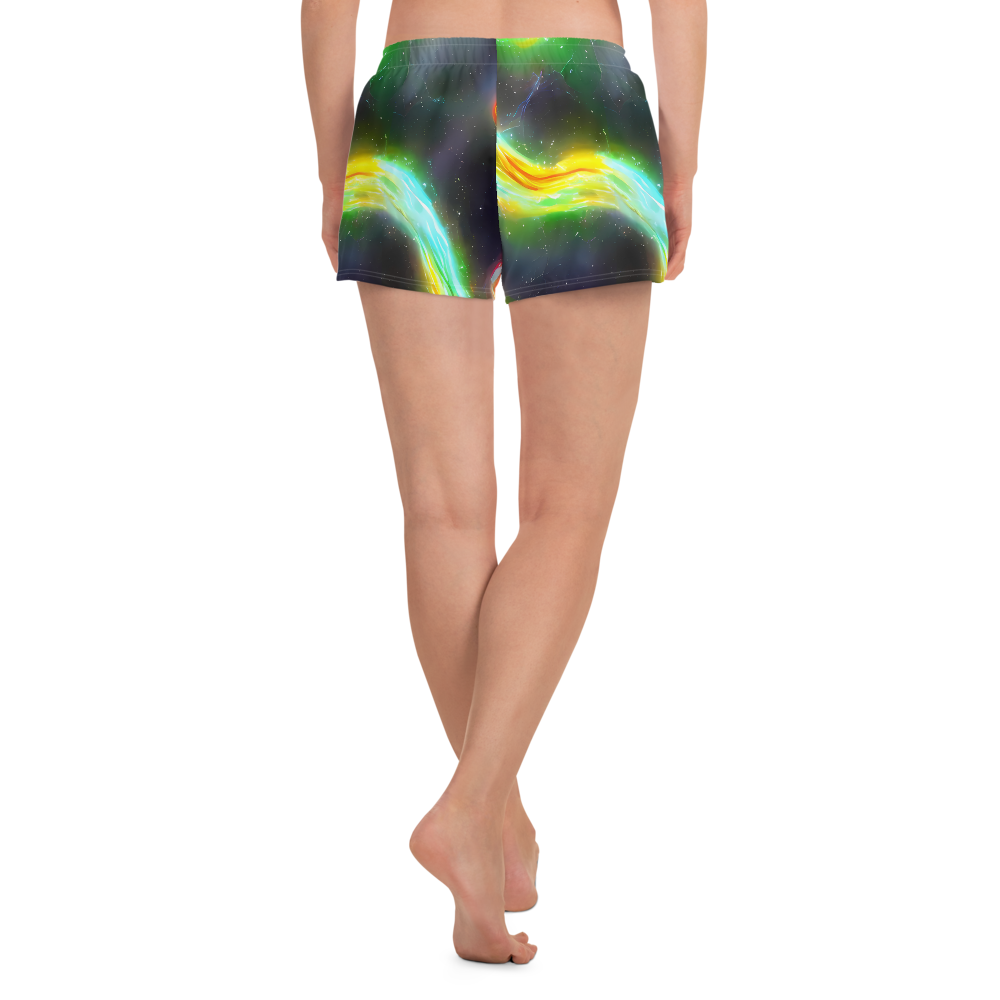 Women’s Athletic Shorts - Sherwood Swirl