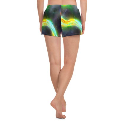 Women’s Athletic Shorts - Sherwood Swirl