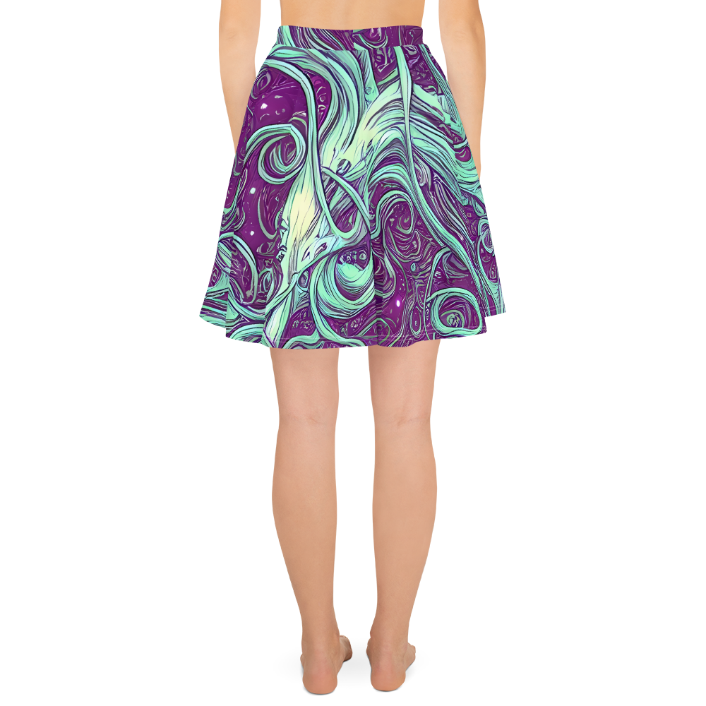 Skater Skirt - Temple Swirls