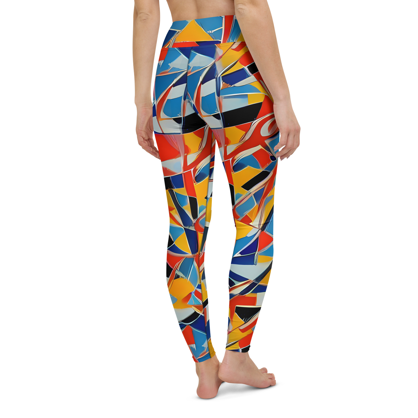 Yoga Leggings - Abstract Mingle