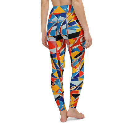 Yoga Leggings - Abstract Mingle