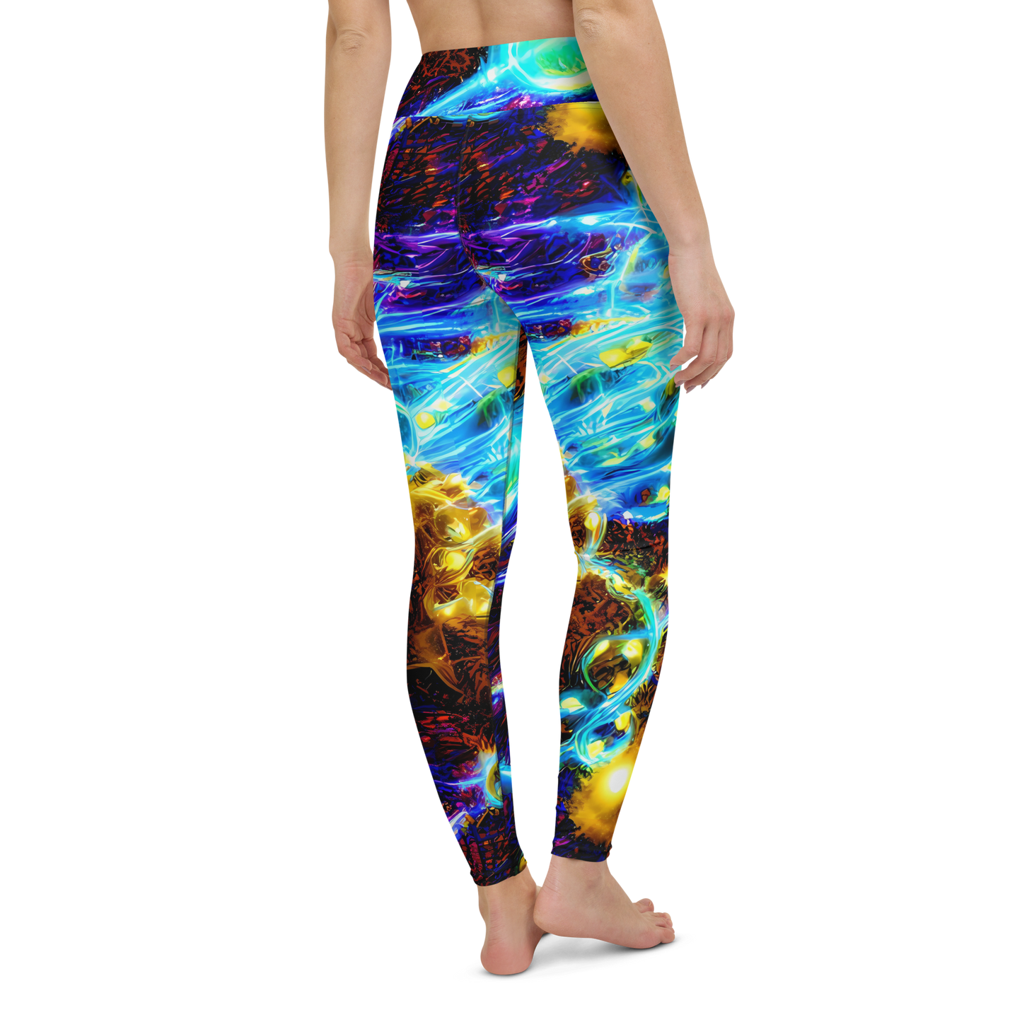 Yoga Leggings - Neon Füssli