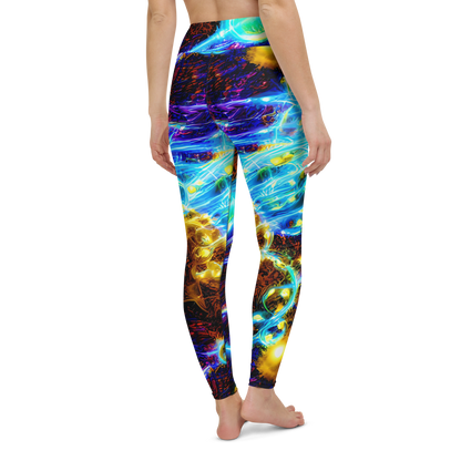 Yoga Leggings - Neon Füssli