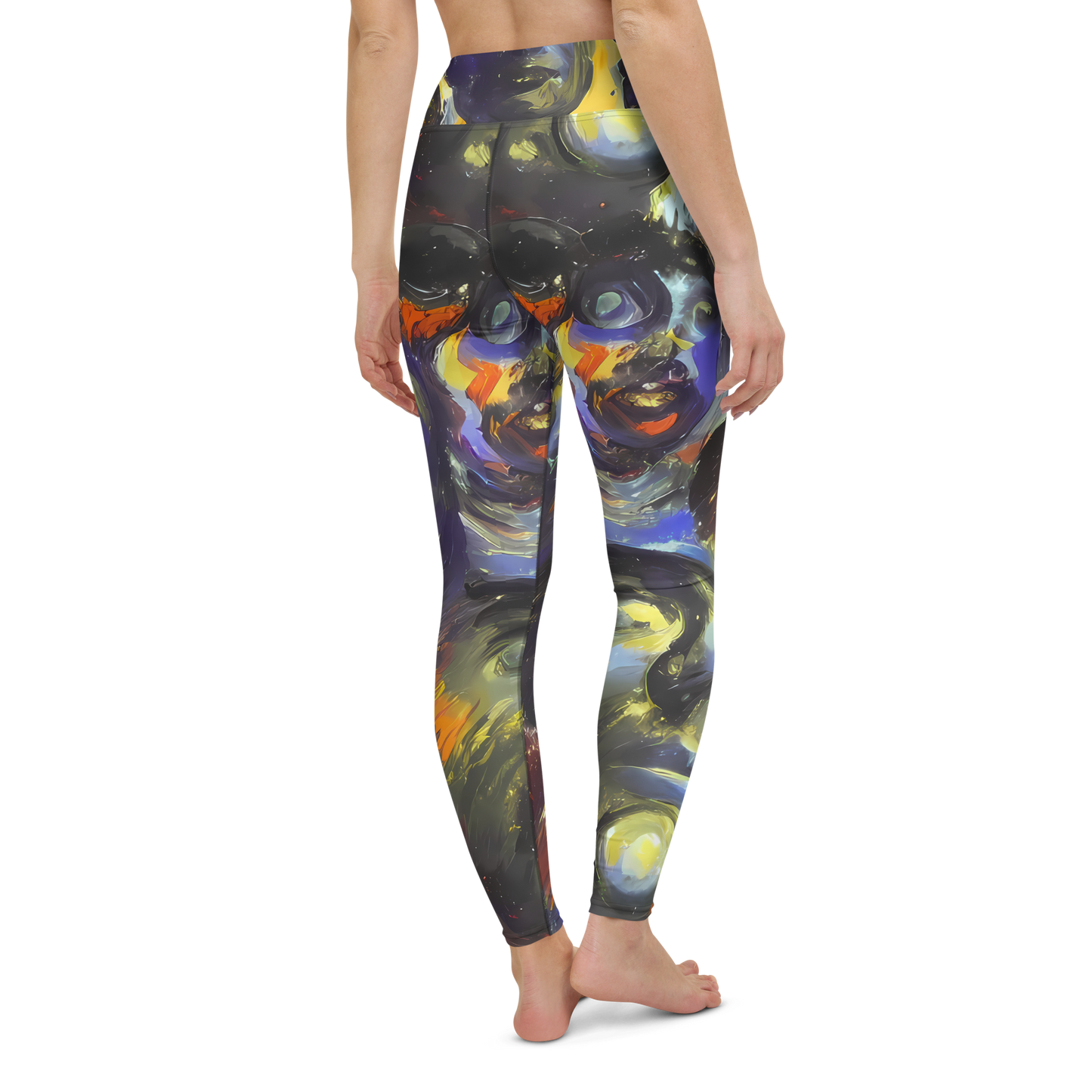 Yoga Leggings - Corinthian Gaze