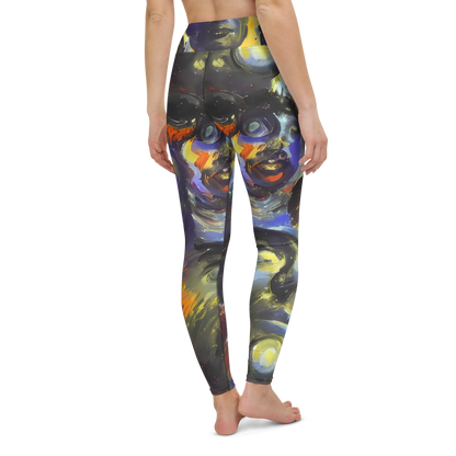 Yoga Leggings - Corinthian Gaze