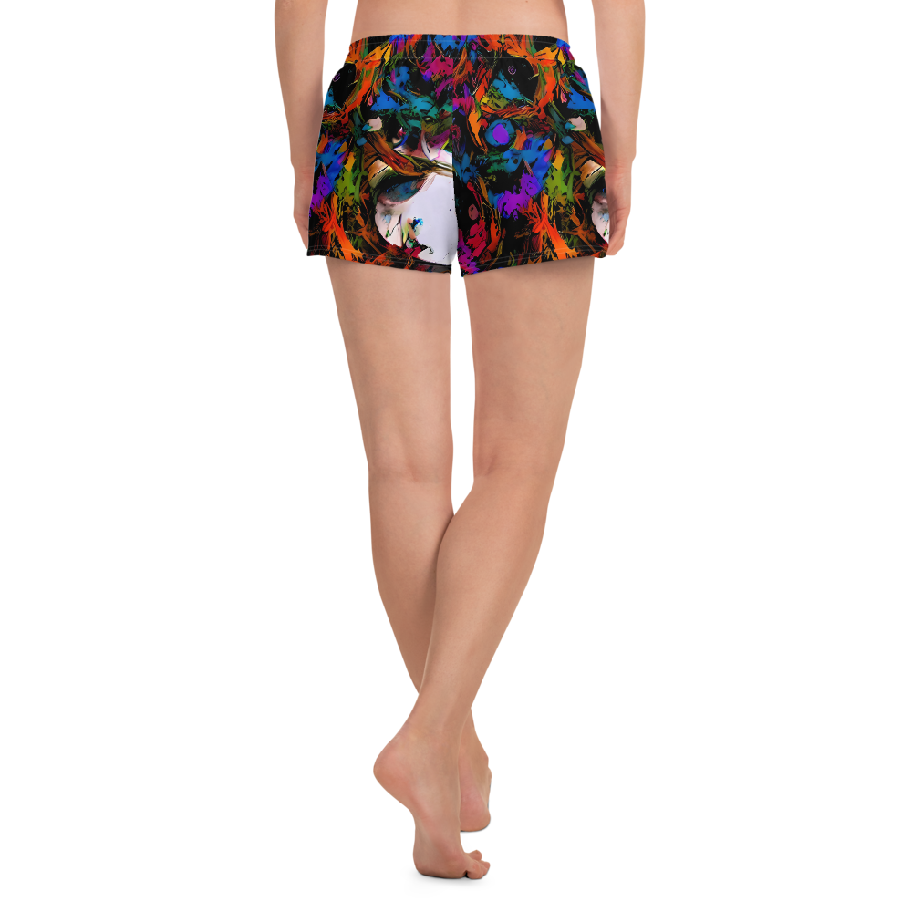 Women’s Athletic Shorts - Sultry Smoke