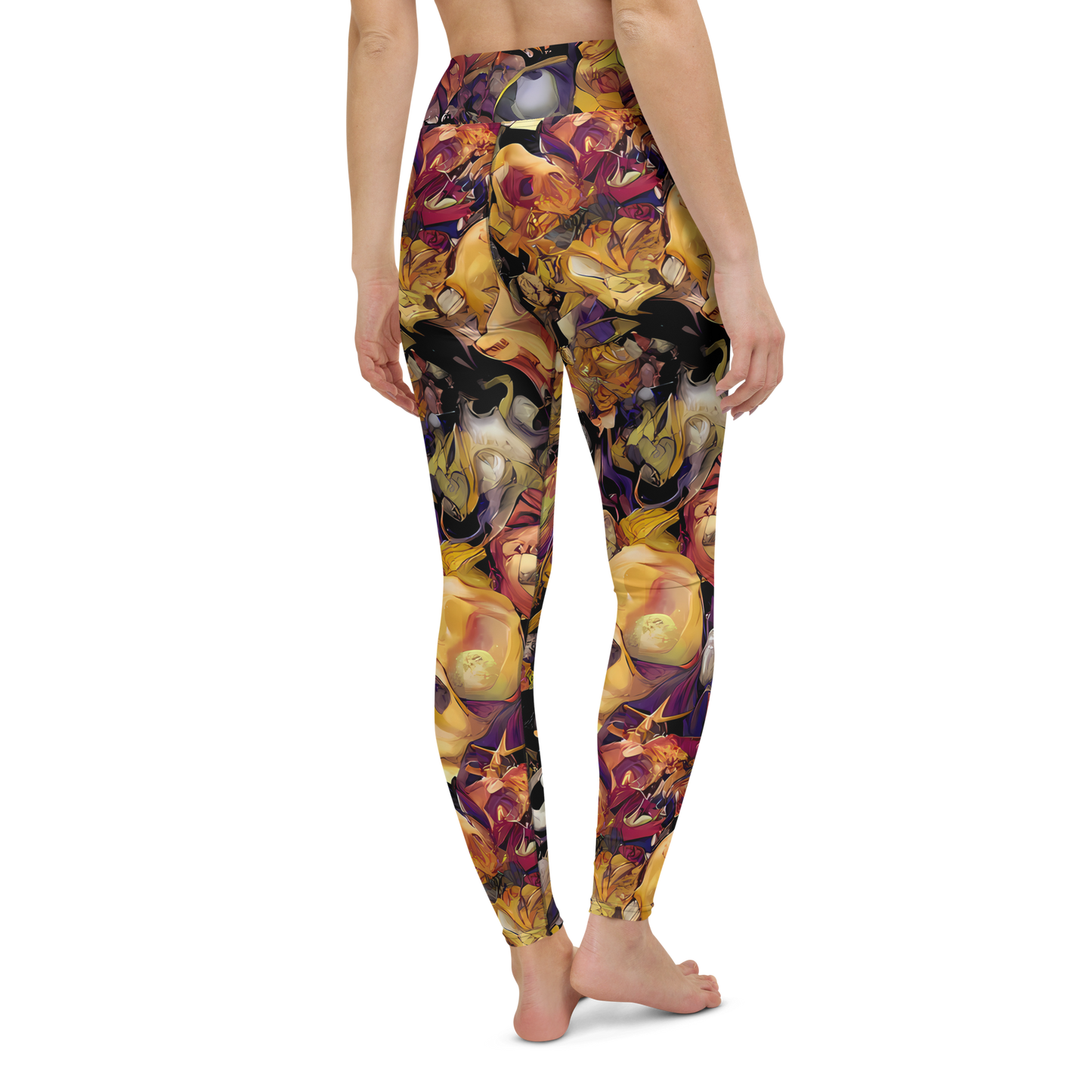 Yoga Leggings - Arcimboldo Abundance