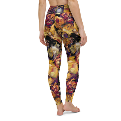 Yoga Leggings - Arcimboldo Abundance