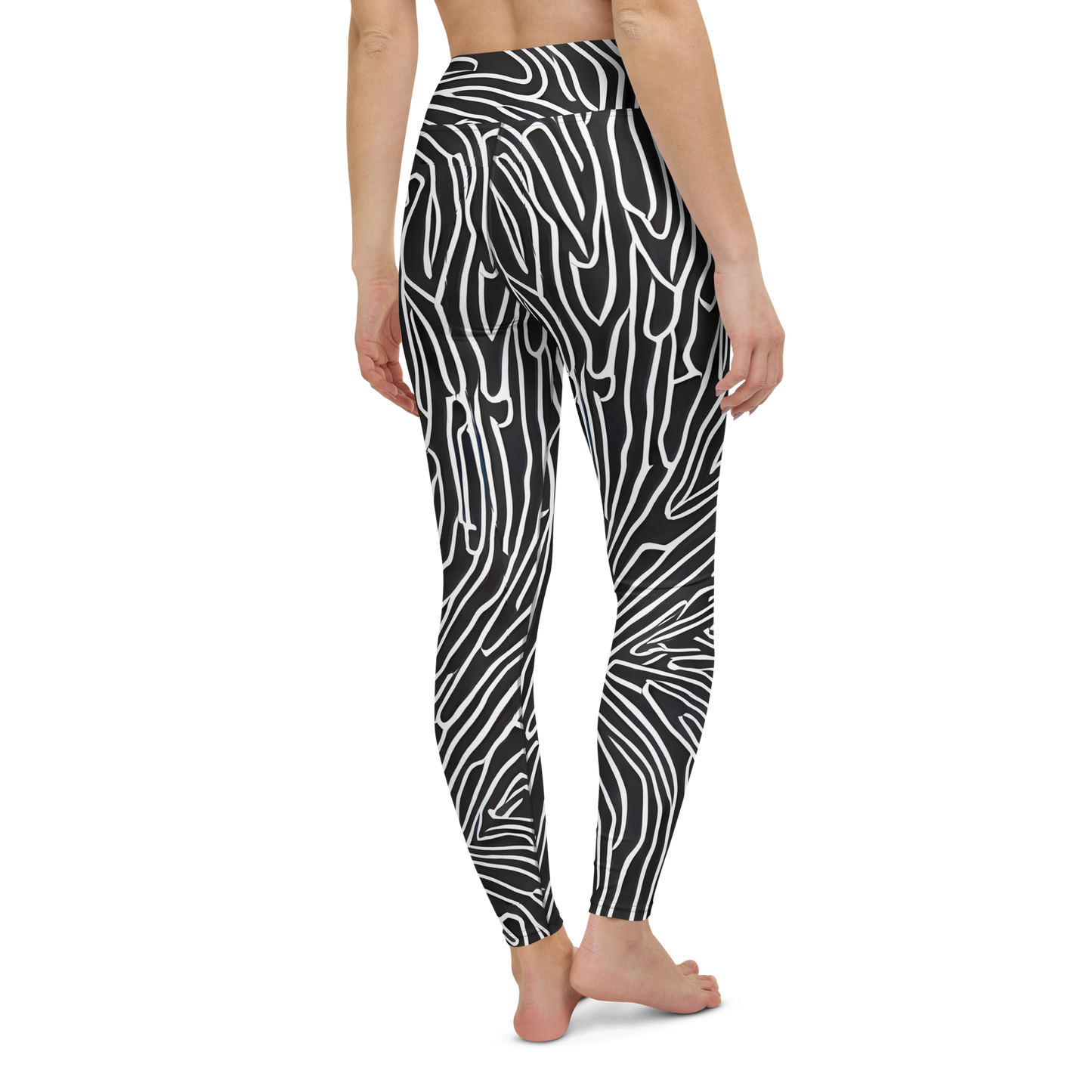 Yoga Leggings - Acconci Waves