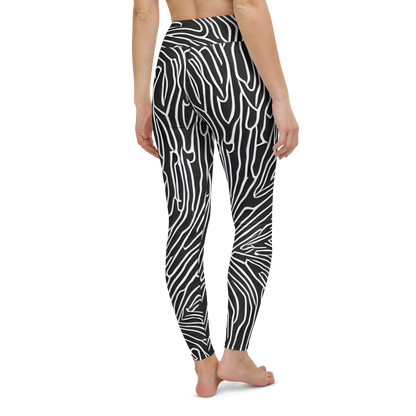 Yoga Leggings - Acconci Waves