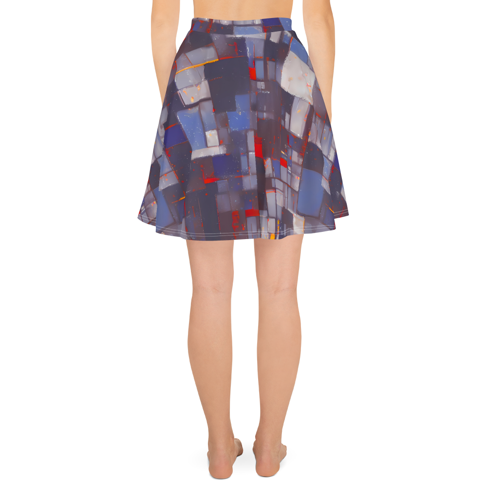 Skater Skirt - Cubist Rhythm