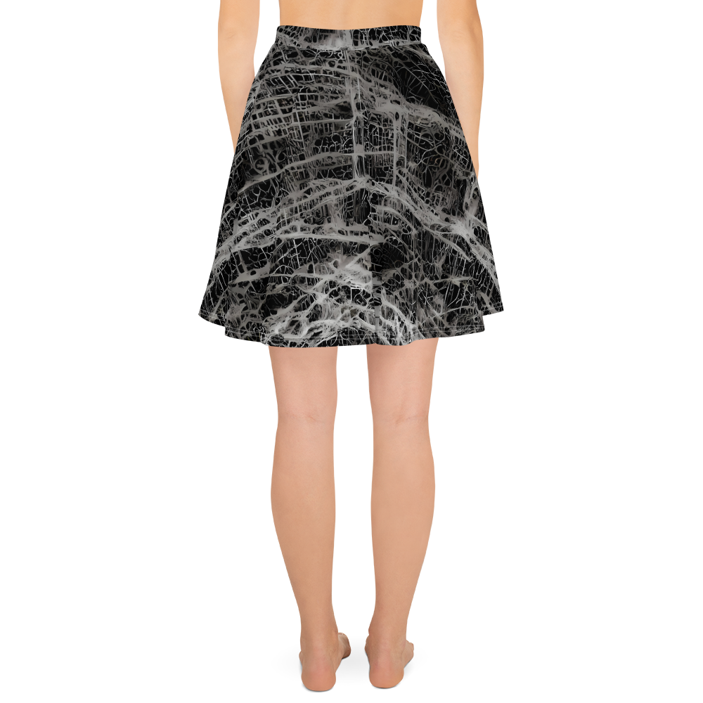 Skater Skirt - Monochrome Mesh