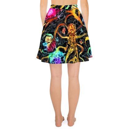 Skater Skirt - Psychedelic Pulsar