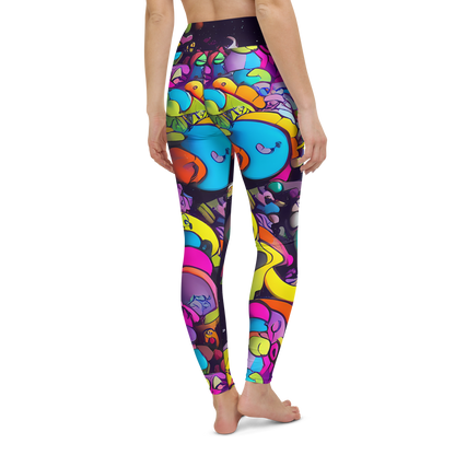 Yoga Leggings - Galactic Playground