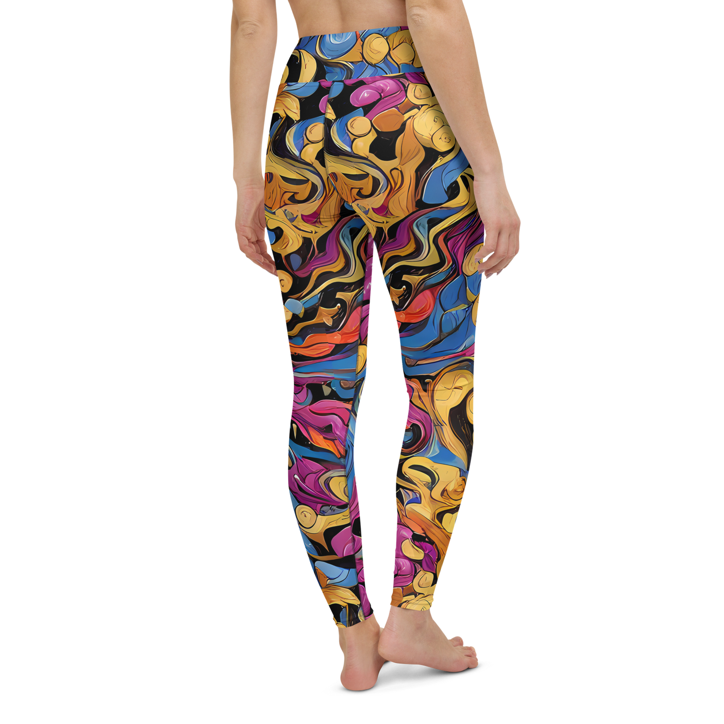 Yoga Leggings - Bosschaert Whorls