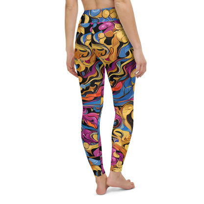 Yoga Leggings - Bosschaert Whorls