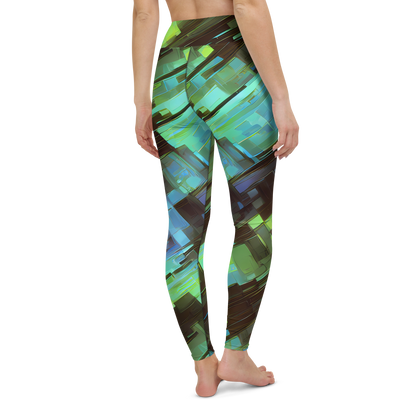 Yoga Leggings - Cyber Shard