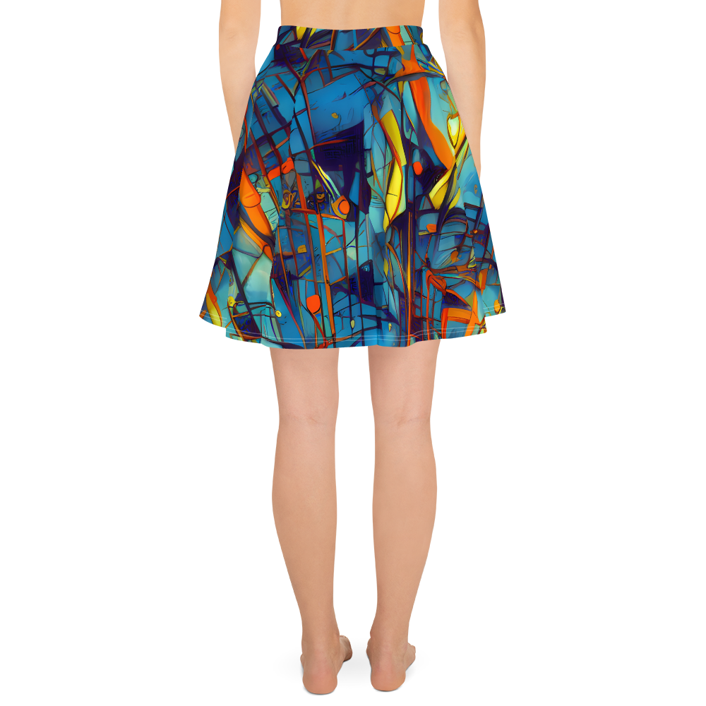 Skater Skirt - Abstract Eddy